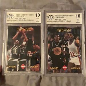 Kobe Bryant gm10 rc and Allen iverson gm10